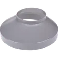 Plastmo brøndkrave 75x150 mm grå