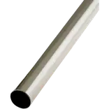 Stålrør Ø19 mm x 1,22 m børstet stål