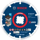 Bosch EXPERT Diamond Metal Wheel X-LOCK skæreskive 125 x 22,23 mm