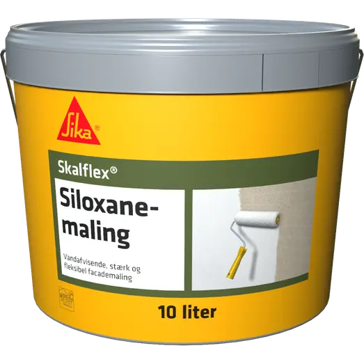 Skalflex facademaling siloxane hvid 10L