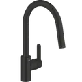GROHE Get køkkenarmatur C-tud dual spray 9,5 L sort