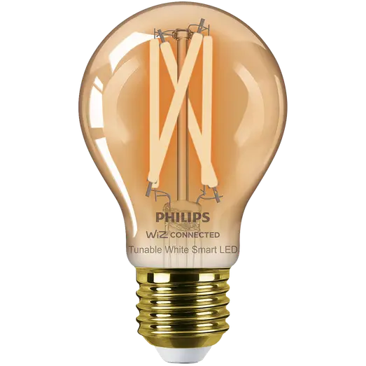 Philips Smart WiZ white LED pære E27 6,7W standard guld