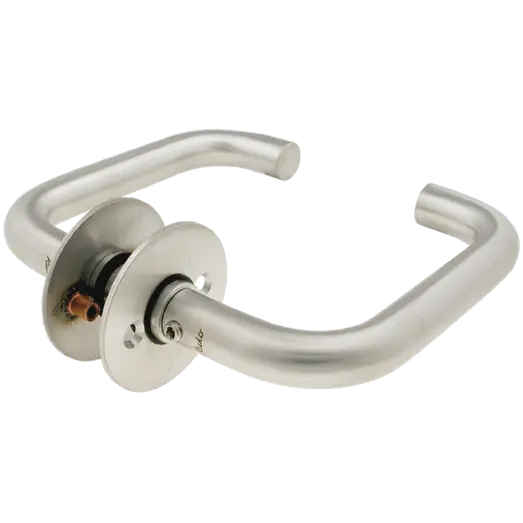 Ruko dørgreb Scandinavia U- form Ø19 mm m/roset rustfrit stål