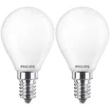Philips Krone LED pære E14 25W 2 pack