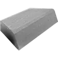 RC Royal udv.hjørnesten t/støttemur glat 57/35x30x18,8 cm grå