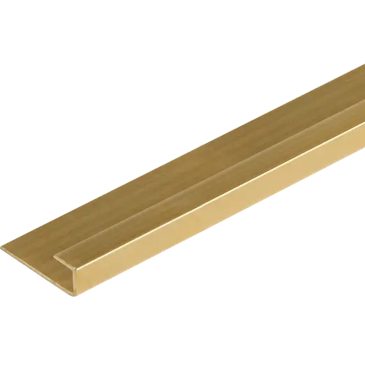 Fibrotech SPE Edge profil 2610 mm brass