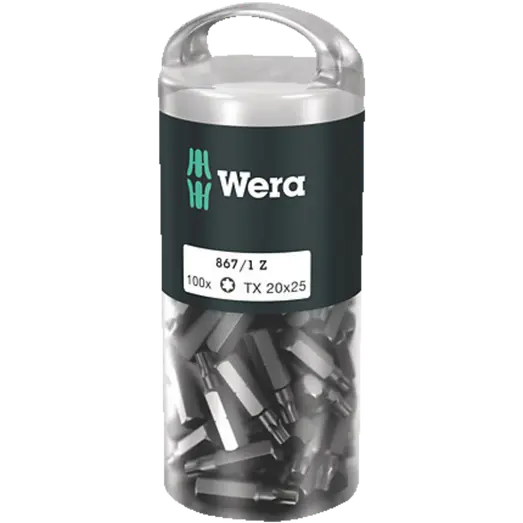 Wera 867/1 Z TX30 X 25 DIY boks 100 stk