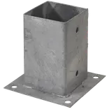 Plus Cubic stolpefod t/fundament varmgalvaniseret