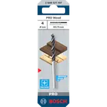 Bosch PRO Wood træbor, 4x40x75 mm