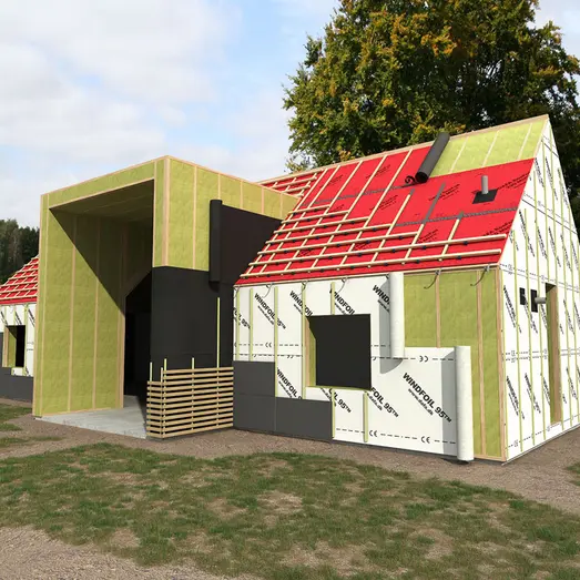 DAFA RooFoil 230 MH undertag rød 1,1x5 m