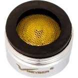 Geyser luftblander 24,1 mm krom