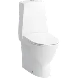 Laufen Pro-N toilet m/skjult P-lås hvid