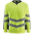 Mascot Wigton Safe Supreme sweatshirt hi-vis gul/mørk marine