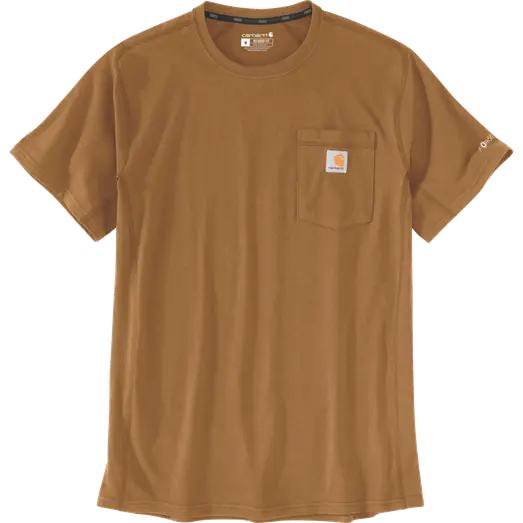 Carhartt 106652 Force™ pocket T-shirt brun