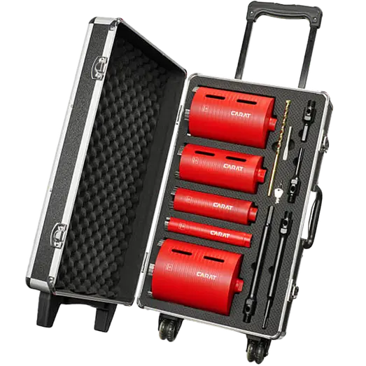 Carat tørborsæt til mursten og bløde materialer