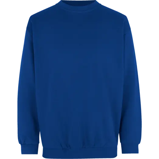 ID klassisk herre sweatshirt kongeblå