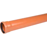 Wavin kloakrør PVC-ML rød 110x500 mm