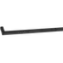Greb til badskab 80 cm sort 256 mm