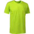 ID T-time herre t-shirt kortærmet lime