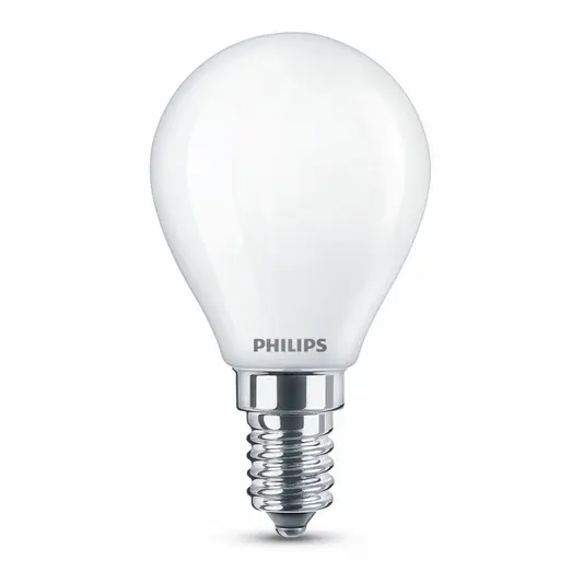 Philips Kerte & Luster LED pære 60W E14 varm hvid