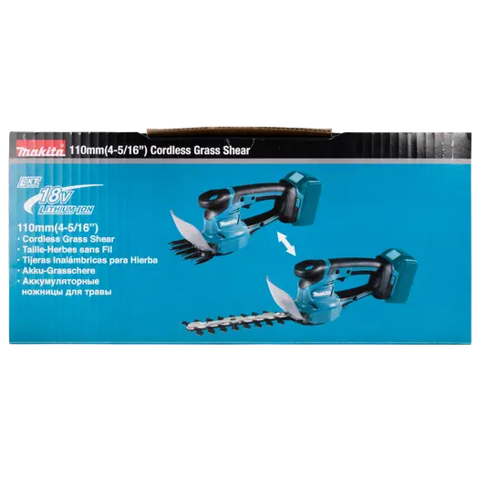 Makita DUM111SYX 18V LXT kantklipper 1.5 Ah batteri og lader