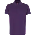 ID Stretch herre poloshirt lilla
