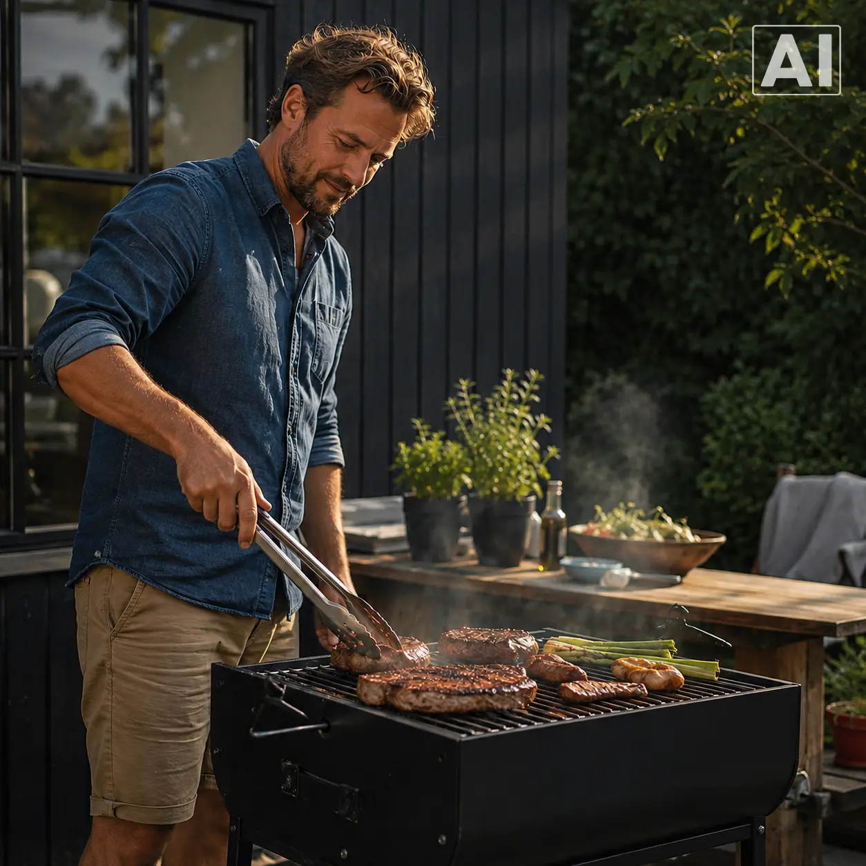 åben kulgrill