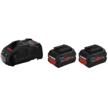 Bosch Procore startsæt batterier 2x5,5 Ah + lader GAL 1880 CV