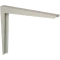 PN bordbæring U-profil 300x400 mm hvid