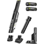 Ryobi RHV44-220G 4V USB håndstøvsugersæt 2x2,0Ah batteri/lader