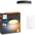 Philips Hue Enrave S plafond Ø26,1 cm 9,6W sort