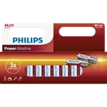 Philips Power Alkaline LR6/AA batteri 12 stk.