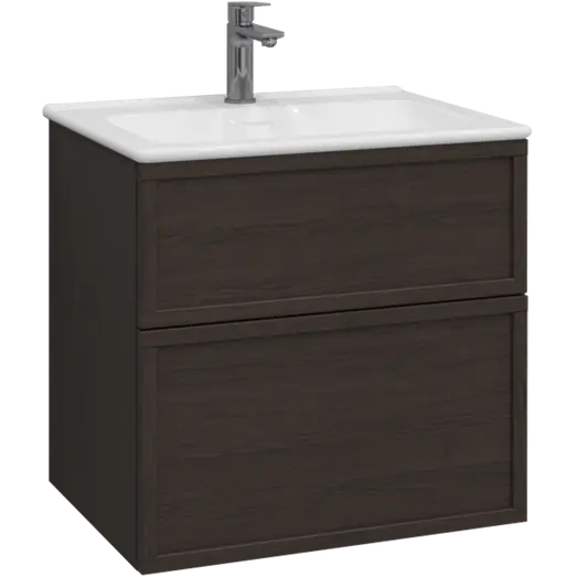 Svedbergs Poem underskab 45 m/2 skuffer brun ask