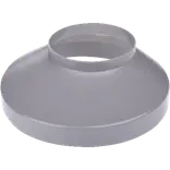 Plastmo brøndkrave 90x150 mm grå