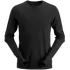 Snickers Allroundwork t-shirt langærmet uld sort
