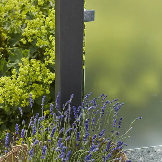 Plus glashegn  90 cm frosted