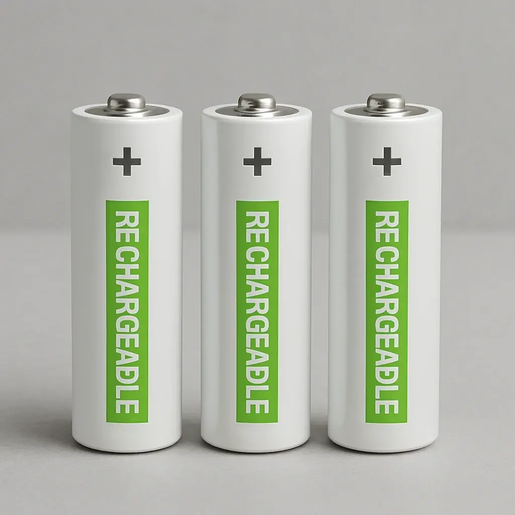 genopladelige batterier