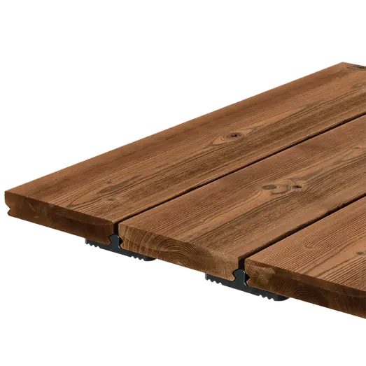 Thermowood terrassebræt glat 32x150 mm