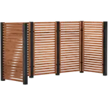 PLUS Tokyo renovationsskjul t/3 spande - ThermoWood®