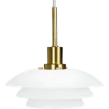 Dyberg Larsen DL20 pendel opal/messing