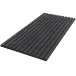 Fibrotech Barcode Multifin akustikplade 25x600x1200 mm sort