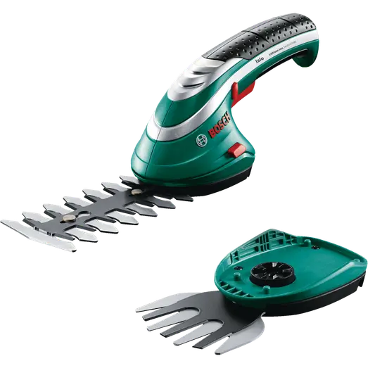 Bosch isio multiklipper med 8 og 12 cm klinger 3,6V