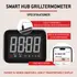 Weber smart hub grilltermometer m/display og booster