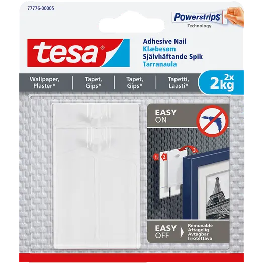 Tesa® Klæbesøm til tapet og gips (2 kg) - 2-pk