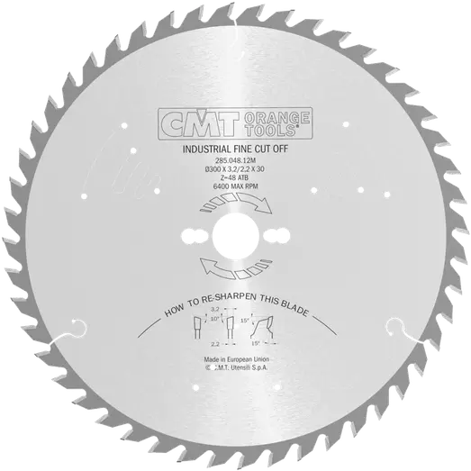 CMT savklinge til bordsave Ø300 blødt og hårdt træ