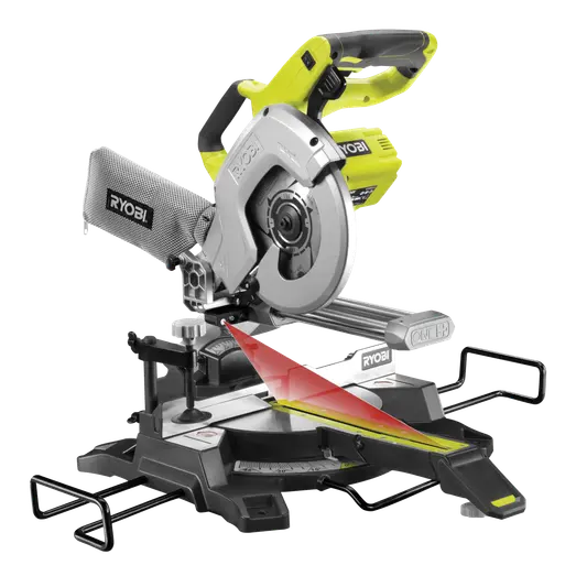 Ryobi R18MS216-0 kap-/geringssav 18V ONE+ inkl. arbejdsstativ