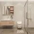 Fibrotech SPC vægpanel 4x1000x2600 mm white marble