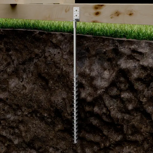 GroundPlug® Twister skruefundament M16/1000