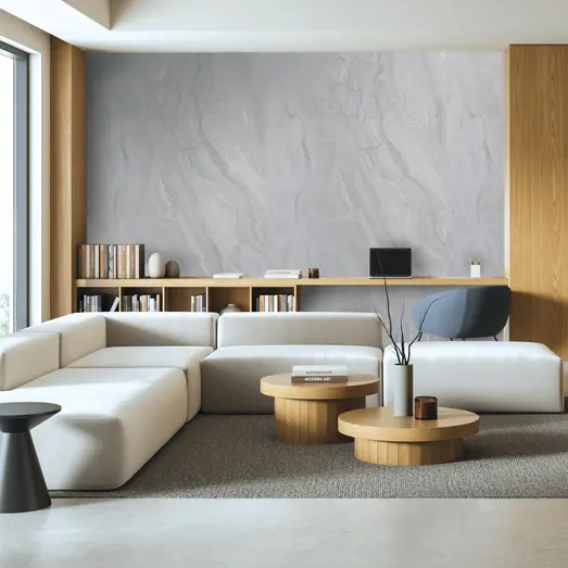 Fibrotech SPC vægpanel 4x1000x2600 mm grey marble