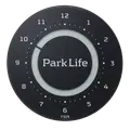 Park Life parkeringsskive - sort